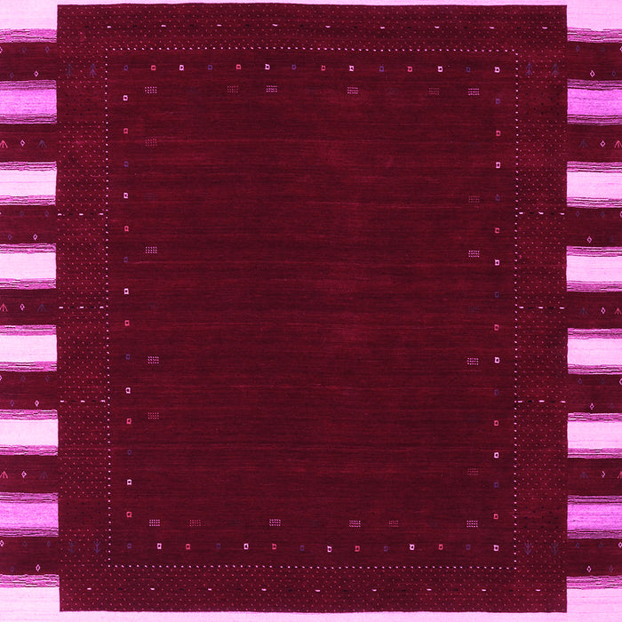 Abstract Pink Contemporary Rug, con2335pnk
