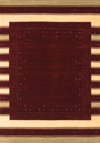 Abstract Brown Contemporary Rug, con2335brn