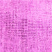 Square Abstract Pink Contemporary Rug, con2336pnk