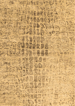 Abstract Brown Contemporary Rug, con2336brn