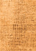 Serging Thickness of Machine Washable Abstract Orange Contemporary Area Rugs, wshcon2336org