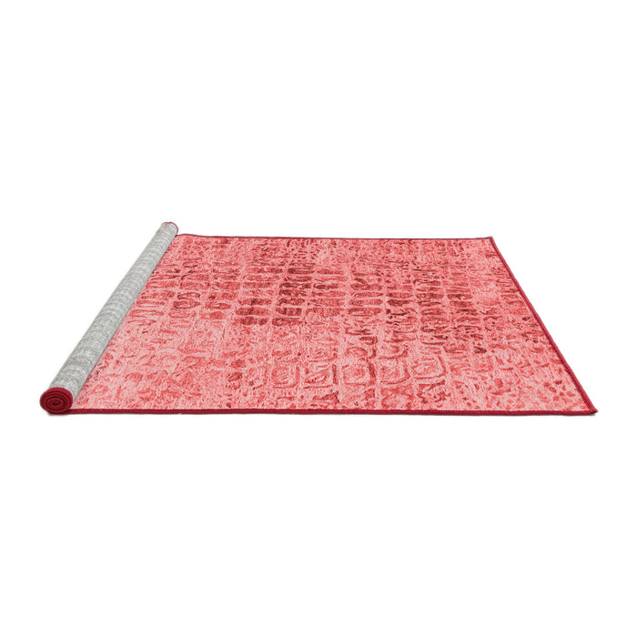 Contemporary Red Washable Rugs
