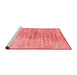 Contemporary Red Washable Rugs