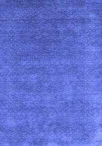 Abstract Blue Contemporary Rug, con2337blu