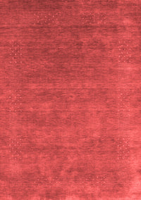 Abstract Red Contemporary Rug, con2337red