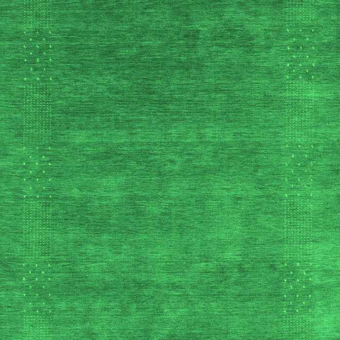 Serging Thickness of Machine Washable Abstract Green Contemporary Area Rugs, wshcon2337grn