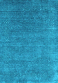 Abstract Light Blue Contemporary Rug, con2337lblu