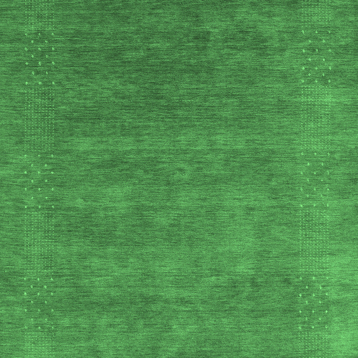 Machine Washable Abstract Emerald Green Contemporary Area Rugs, wshcon2337emgrn