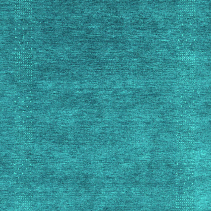 Machine Washable Abstract Turquoise Contemporary Area Rugs, wshcon2337turq
