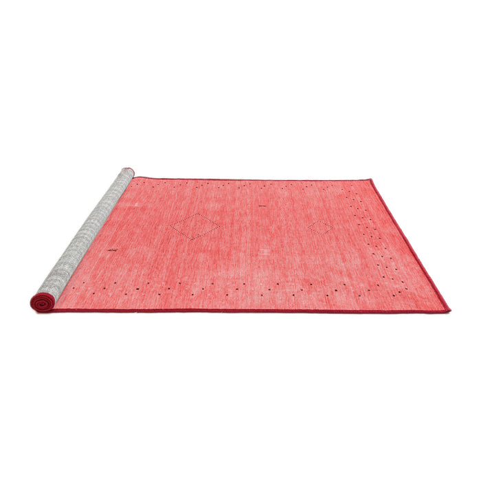Contemporary Red Washable Rugs