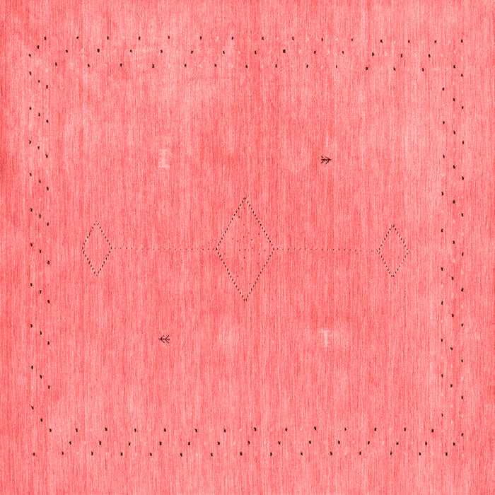 Abstract Red Contemporary Rug, con2338red