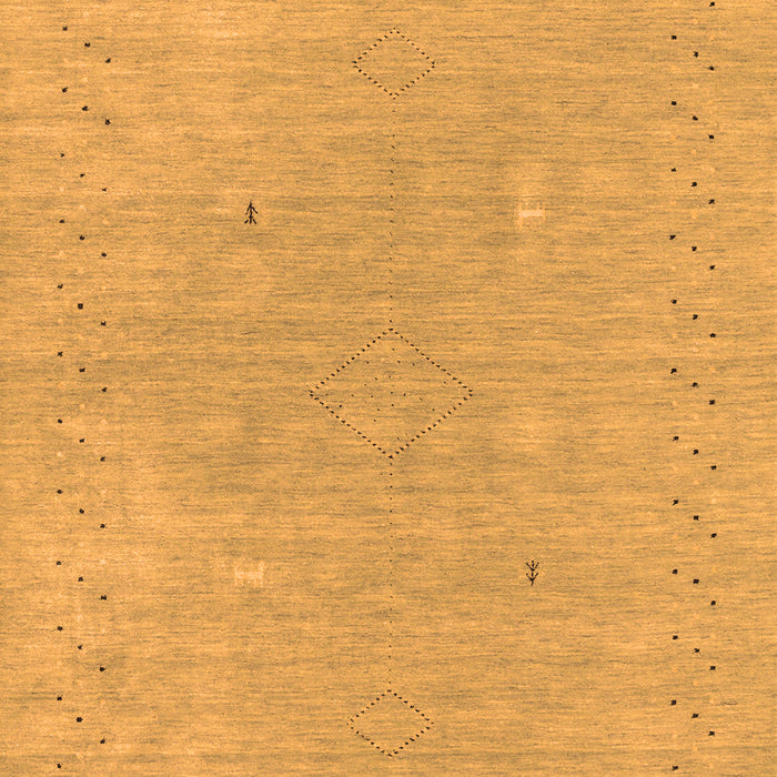 Serging Thickness of Machine Washable Abstract Orange Contemporary Area Rugs, wshcon2338org