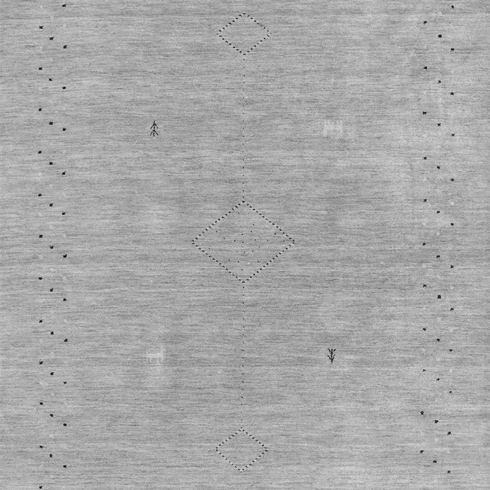 Abstract Gray Contemporary Rug, con2338gry