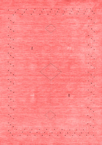 Abstract Red Contemporary Rug, con2338red