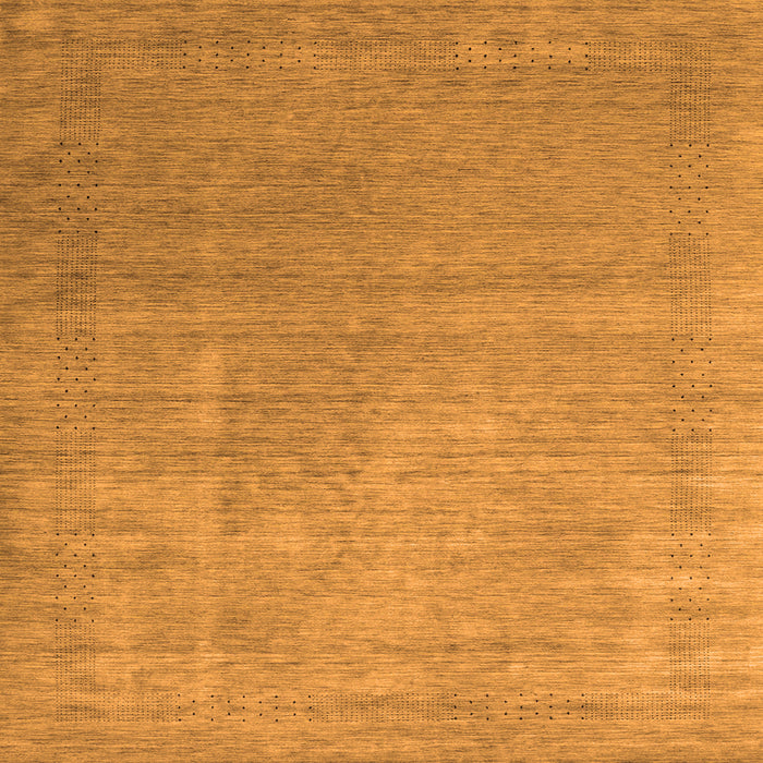 Serging Thickness of Abstract Orange Contemporary Rug, con2339org