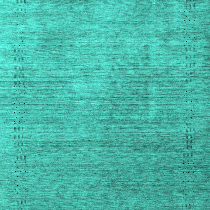 Abstract Turquoise Contemporary Rug, con2339turq