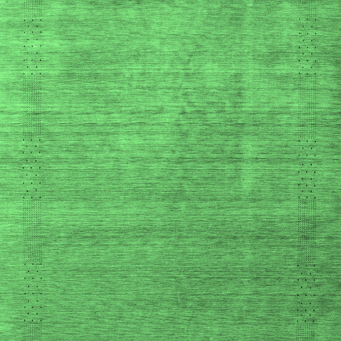 Abstract Emerald Green Contemporary Rug, con2339emgrn