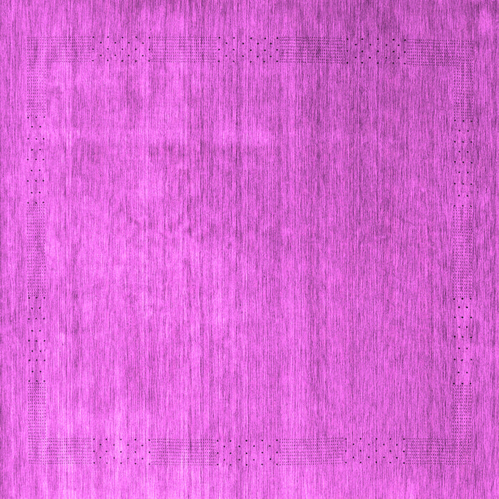 Square Machine Washable Abstract Pink Contemporary Rug, wshcon2339pnk