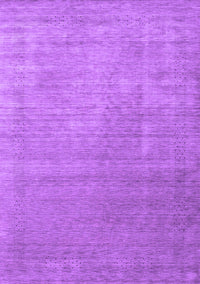 Abstract Purple Contemporary Rug, con2339pur