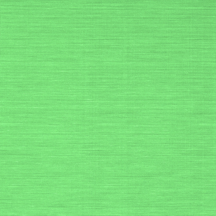 Square Machine Washable Abstract Emerald Green Contemporary Area Rugs, wshcon233emgrn