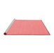 Contemporary Red Washable Rugs