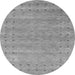 Machine Washable Abstract Gray Contemporary Rug, wshcon2340gry