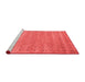 Contemporary Red Washable Rugs