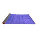 Sideview of Abstract Purple Contemporary Rug, con2341pur