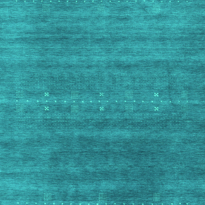 Machine Washable Abstract Turquoise Contemporary Area Rugs, wshcon2341turq