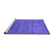 Sideview of Machine Washable Abstract Purple Contemporary Area Rugs, wshcon2341pur