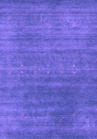 Abstract Purple Contemporary Rug, con2341pur