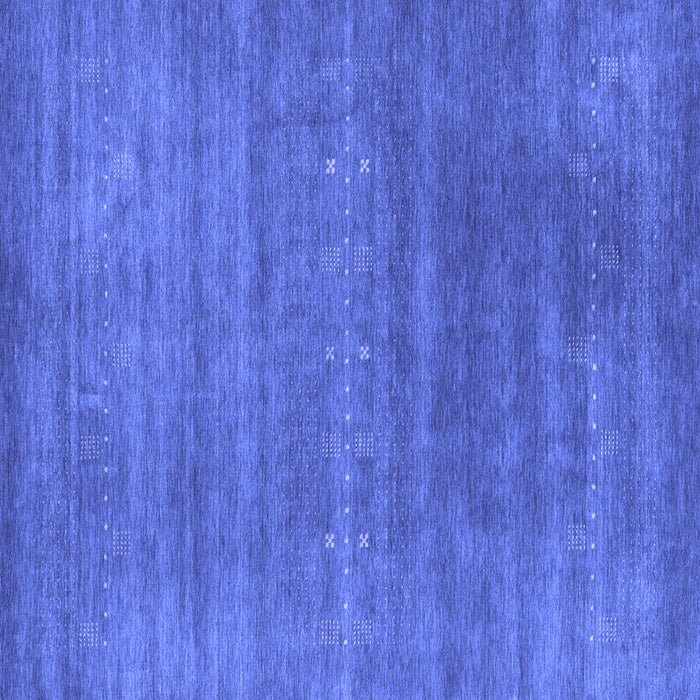 Square Machine Washable Abstract Blue Contemporary Rug, wshcon2341blu