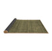 Sideview of Abstract Brown Contemporary Rug, con2341brn