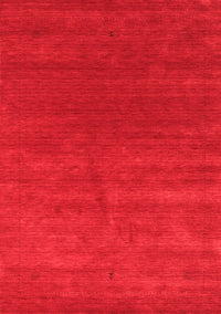 Abstract Red Contemporary Rug, con2342red