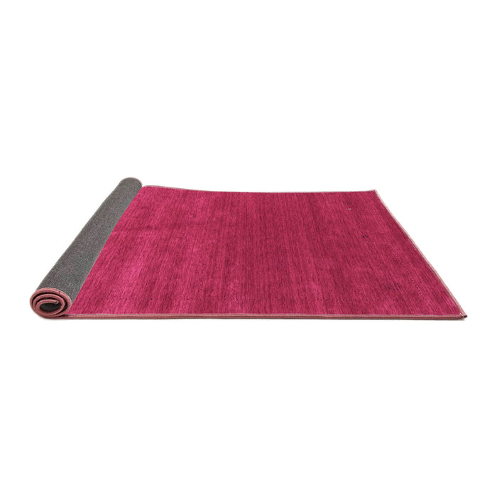 Sideview of Abstract Purple Contemporary Rug, con2342pur