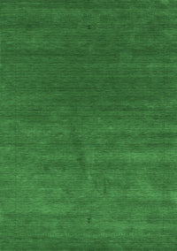 Abstract Emerald Green Contemporary Rug, con2342emgrn