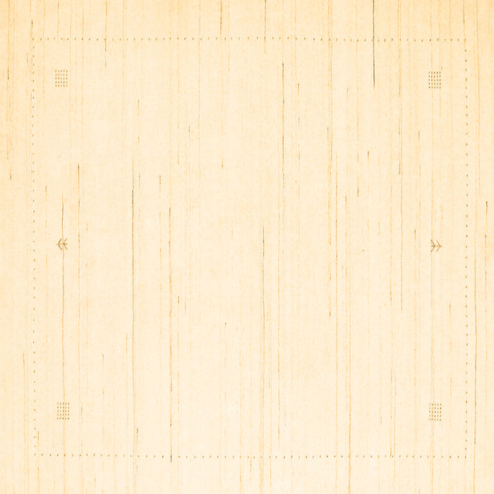 Square Solid Brown Modern Rug, con2343brn