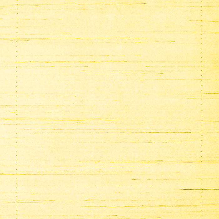 Machine Washable Solid Yellow Modern Rug, wshcon2343yw