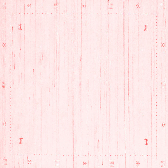 Machine Washable Solid Red Modern Rug, wshcon2344red