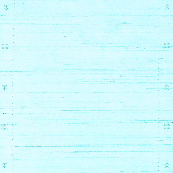 Solid Light Blue Modern Rug, con2344lblu