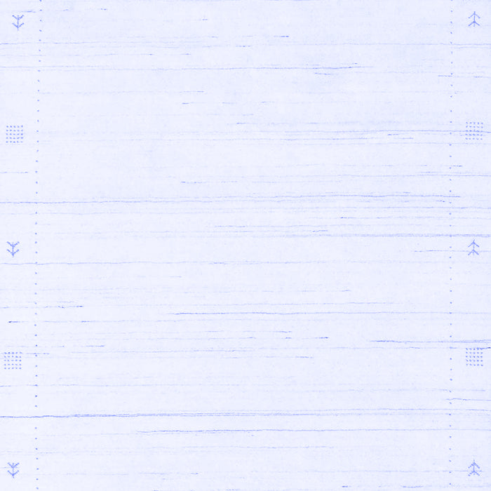 Solid Blue Modern Rug, con2344blu