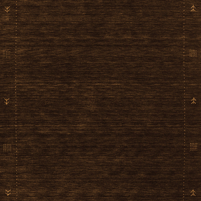 Abstract Orange Contemporary Rug, con2345org