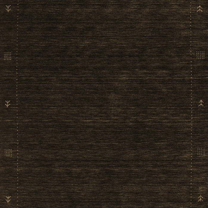 Abstract Brown Contemporary Rug, con2345brn