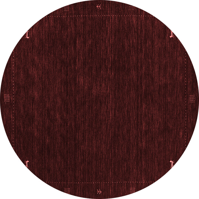Abstract Red Contemporary Rug, con2345red
