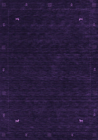 Abstract Purple Contemporary Rug, con2345pur