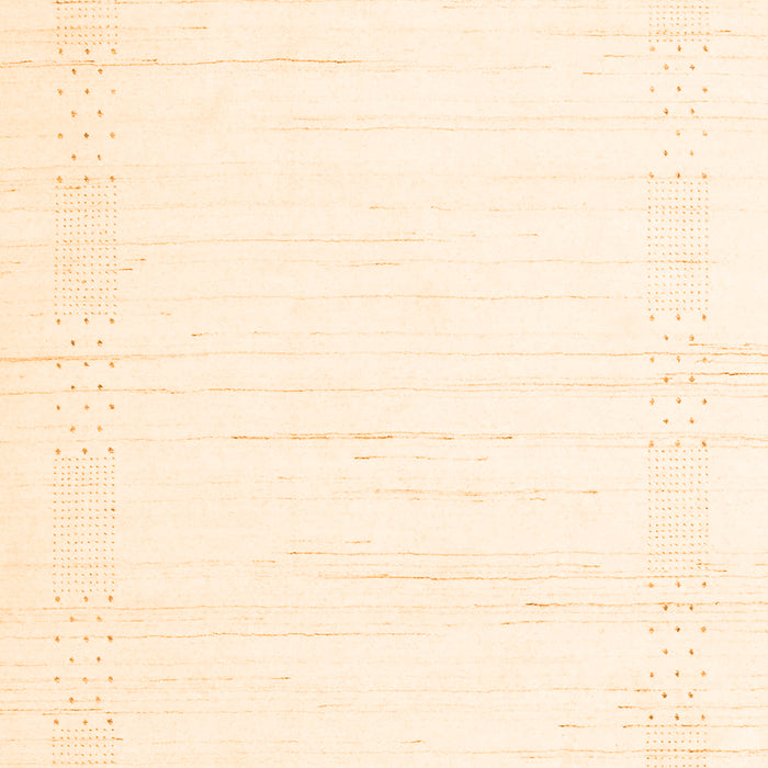 Serging Thickness of Machine Washable Solid Orange Modern Area Rugs, wshcon2346org