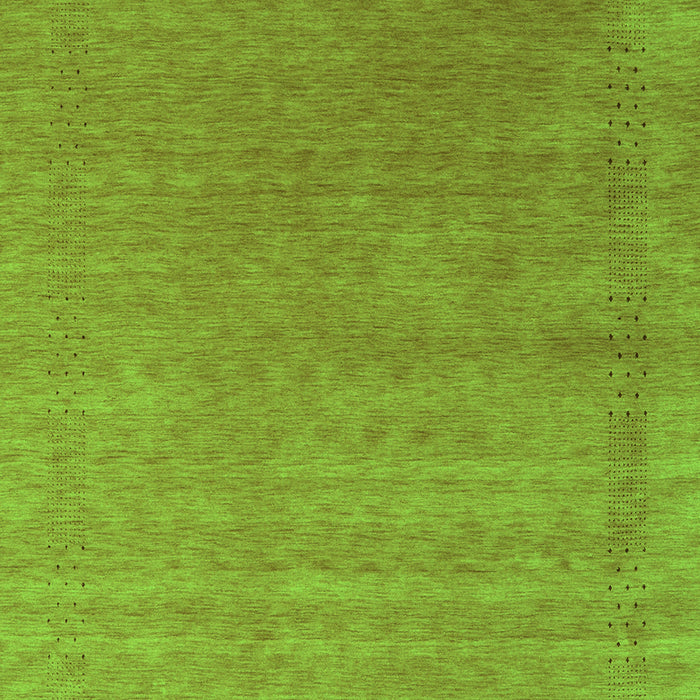 Serging Thickness of Machine Washable Abstract Green Contemporary Area Rugs, wshcon2347grn