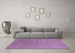Machine Washable Abstract Blue Contemporary Rug in a Living Room, wshcon2347blu