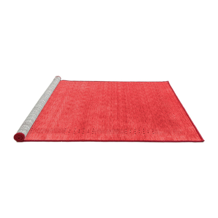 Contemporary Red Washable Rugs