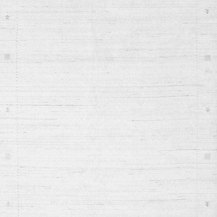 Serging Thickness of Machine Washable Solid Gray Modern Rug, wshcon2348gry